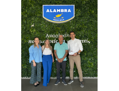 ALAMBRA Dairy and ALFAMEGA Hypermarkets offer €5,000 to the Complex SKE Kouris – Xylourikos, as part of their action dedicated to the Cypriot grandmother